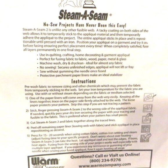 Willow Bend No Sew Quilt Set 3 Patterns Fusible Seams - Picture 4 of 5